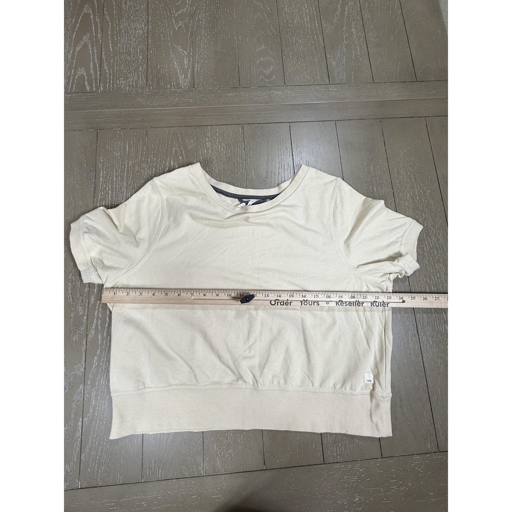 Vuori Cream Short Sleeve Sweatshirt - Picture 7 of 10